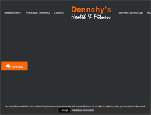 Tablet Screenshot of dennehys.ie